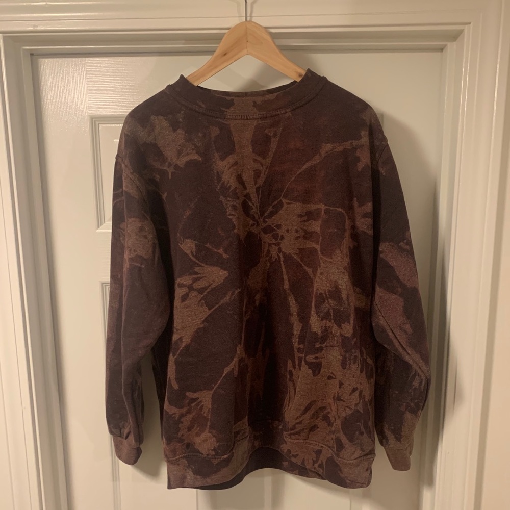American Legend bleached crew sweatshirt l